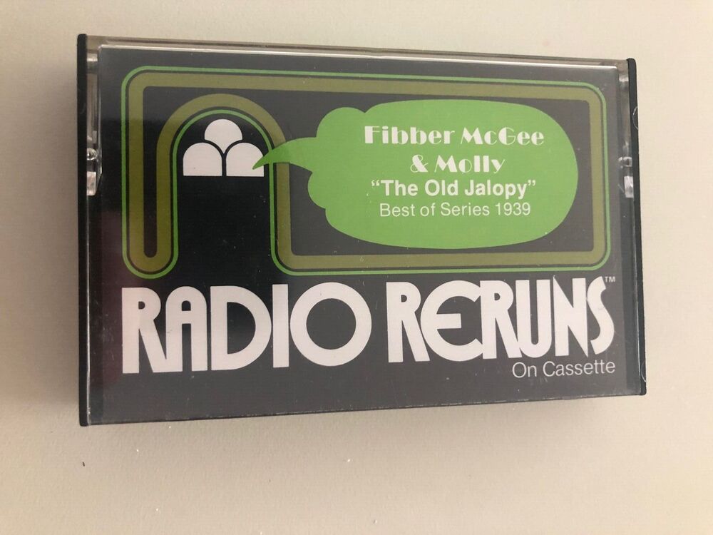 Fibber McGee & Molly Radio Classics Cassette Tape - The Old Jalopy 1939 Radio Go